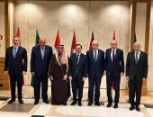 سامح شكرى وأعضاء "اللجنة العربية الإسلامية" يلتقون مع وزير خارجية إسبانيا