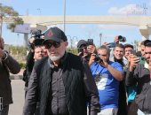 شريف منير ومحمد رياض وفتوح أحمد أول حضور جنازة طارق عبد العزيز