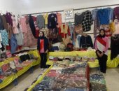 افتتاح معرض شتاء دافئ لتوفير ملابس مجانية للطلاب ضمن حياة كريمة بكفر الشيخ