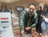 دياب يشارك بصوته فى انتخابات الرئاسة بالسعودية