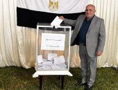 أبناء الجالية المصرية بكينيا واليابان خلال التصويت بالانتخابات الرئاسية