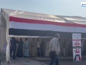 بدء توافد المصريين للتصويت بالانتخابات الرئاسية في سفارة مصر بأبو ظبي.. فيديو