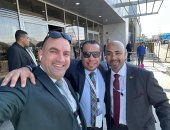 أبناء الجالية المصرية بالكويت يدلون بأصواتهم بانتخابات الرئاسة