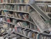 الاحتلال الإسرائيلى يقصف المكتبة العامة فى غزة ويدمر آلاف المخطوطات والوثائق