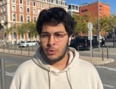 طالب مصرى يدرس فى فرنسا: المشاركة بالانتخابات حق بلدنا علينا.. فيديو