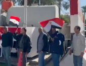 طابور للمصريين فى بغداد للتصويت بالانتخابات الرئاسية بيومها الأخير.. فيديو