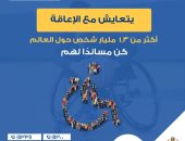 وزارة الصحة: 1.3 مليار شخص حول العالم يتعايشون مع الإعاقة