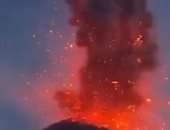 رئيس أيسلندا يحذر من فترة اضطرابات هائلة بسبب الثوران البركانى