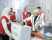 الهلال الأحمر بشمال سيناء: زيارة السيدة انتصار السيسي تقدير للجهودنا