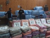 توزيع 600 بطانية ضمن مبادرة "دفيهم من برد الشتاء" فى الدقهلية 