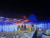 حاكم الشارقة يفتتح الدورة السابعة من مهرجان المسرح الصحراوي 