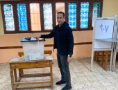 مدرب حراس المنتخب الأولمبى السابق يدلى بصوته فى الانتخابات الرئاسية