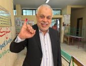 أشرف زكي بعد الإدلاء بصوته فى الانتخابات الرئاسية 2024: عظيمة يا مصر