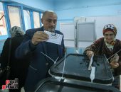 توافد كبير للناخبين على لجان المعادى للإدلاء بأصواتهم فى انتخابات الرئاسة
