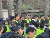 مسيرة لحزب مصر أكتوبر للحث على المشاركة فى الانتخابات الرئاسية.. صور