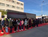 إقبال على لجنة النهضة بالحى المتميز للتصويت بانتخابات الرئاسة.. فيديو