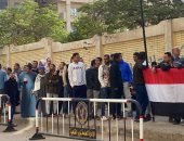 الأغانى الوطنية فى محيط لجان الانتخابات الرئاسية بمدينة نصر