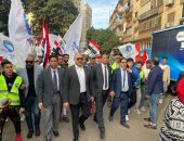 أحمد دياب رئيس رابطة الأندية المصرية يدلى بصوته فى انتخابات الرئاسة بالعجوزة.. فيديو