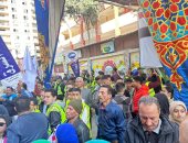 زحام أمام لجنة علي مبارك الانتخابية ببورسعيد.. صور