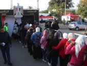 النساء وكبار السن وذوو الهمم فى مقدمة طابور الانتخابات الرئاسية
