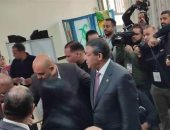 فيديو تصويت المرشح الرئاسى حازم عمر فى الانتخابات الرئاسية 2024