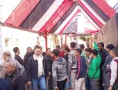 الناخبون يتوافدون على لجان منشأة القناطر للمشاركة فى انتخابات الرئاسة
