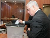 النائب العام يعرب عن إيمانه بضرورة المشاركة بالاستحقاق الدستورى.. صور