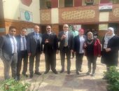 تامر عبد المنعم يدلى بصوته فى انتخابات الرئاسة 2024 بالدقى