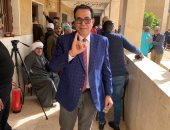 رئيس نقابة الغزل والنسيج يدلى بصوته فى الانتخابات ويدعو العمال للمشاركة