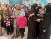 إقبال كثيف من السيدات على لجنة مدرسة النيل بمركز أخميم فى سوهاج 