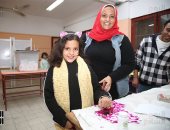 تزايد إقبال الناخبين للتصويت بلجان مدرسة طبرى الحجاز بالنزهة.. فيديو وصور