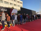 بدء توافد الناخبين على لجان التجمع للتصويت بالانتخابات لليوم الثانى.. صور 