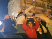 مسيرة بالسيارات قبل دقائق من غلق باب التصويت أمام لجنة بالطالبية فى الجيزة