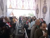 طوابير للناخبين بمدرسة الشهيد يسرى عميرة ثانى أيام التصويت بانتخابات الرئاسة