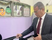 رئيس القابضة للكهرباء يدلى بصوته بالانتخابات الرئاسية بلجنة بالتجمع الخامس