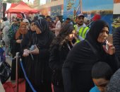 توافد المواطنين للمشاركة بالانتخابات الرئاسية فى اليوم الثانى بمنطقة الزيتون