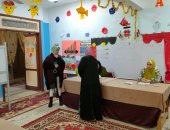 السيدات والشباب يتصدرون المشهد.. إقبال الناخبين للإدلاء بأصواتهم فى الغربية