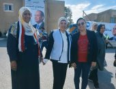 المرأة تتصدر المشهد بقوة فى ثانى أيام انتخابات الرئاسة بجنوب سيناء.. صور