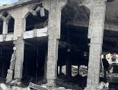 الثقافة الفلسطينية تعلن قصف مسجد الخلفاء الراشدين بشمال غزة