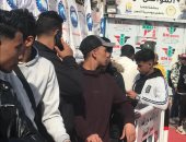 الشباب فى صدارة الانتخابات الرئاسية فى اليوم الثانى بمدرسة الشهيد طيار محمد جمال