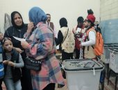 وفد من مؤسسات دولية يتفقد سير عملية التصويت فى الانتخابات الرئاسية بلجان وسط البلد 