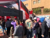 توافد المواطنين على لجان أكتوبر فى ثانى أيام الانتخابات الرئاسية 2024