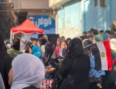 إقبال متزايد على لجان مركز شباب أرض اللواء بانتخابات الرئاسة 2024