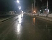 هطول أمطار غزيرة وطقس شديد البرودة فى كفر الشيخ
