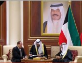 الرئيس السيسى يعزى فى وفاة الشيخ نواف الأحمد.. ويلتقى أمير الكويت الجديد 