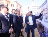 وزير الاتصالات يتفقد إنشاء مركز إبداع مصر الرقمية "كريتيفا" بقصر الملك فؤاد الأول 