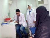 الكشف على 600 مواطن فى قافلة طبية بالبعالوة ضمن "حياة كريمة" بالإسماعيلية 