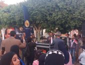 حماة الوطن بأسوان يشارك المصريين الاحتفال بفوز الرئيس السيسى فى الانتخابات