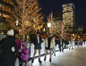 شوارع طوكيو تتزين احتفالا بأعياد الميلاد