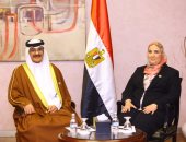 وزيرة التضامن تلتقي وزير التنمية  بالبحرين وتستعرض التجربة المصرية في الحماية الاجتماعية 